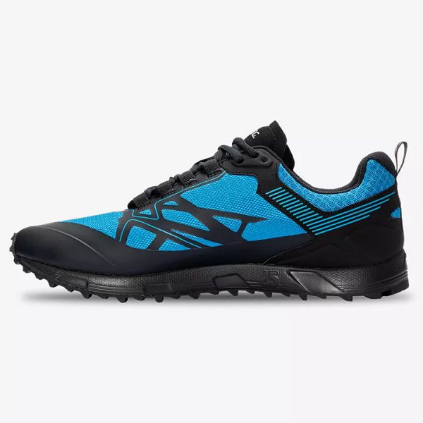 Black / Blue Salming Ranger Men's Trail Shoes | IE-923816