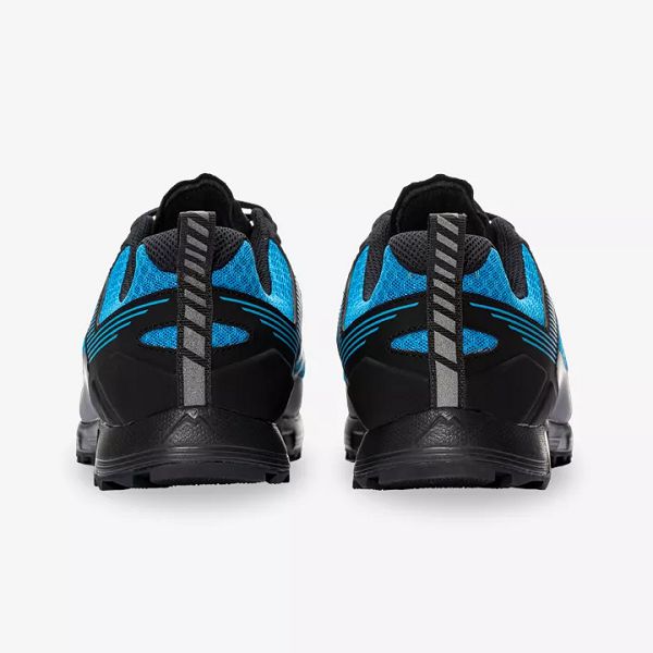 Black / Blue Salming Ranger Men's Trail Shoes | IE-923816