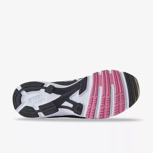 Black / Grey / White Salming Enroute 3 Women's Running Shoes | IE-698301