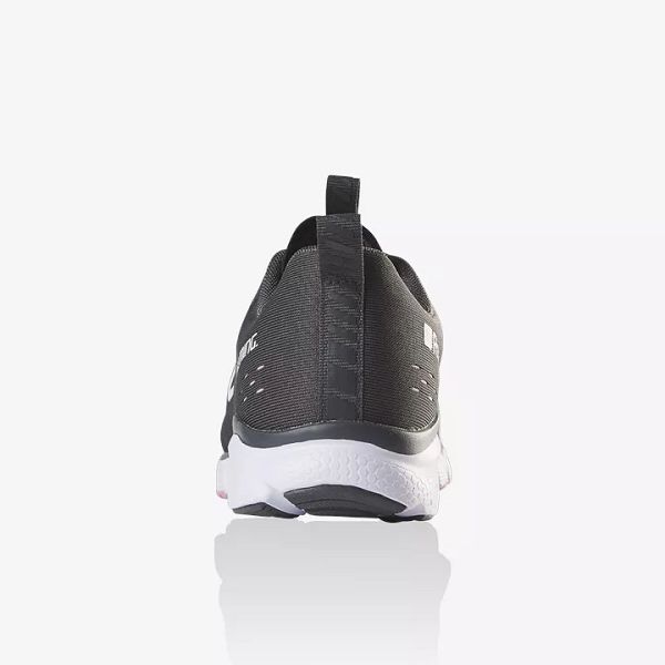 Black / Grey / White Salming Enroute 3 Women's Running Shoes | IE-698301