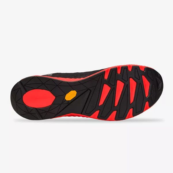 Black / Orange Salming Greyhound Men's Running Shoes | IE-27136