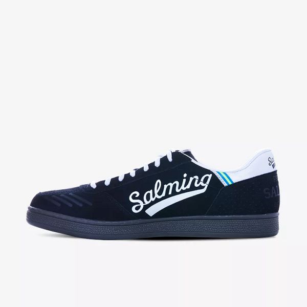 Black / White Salming Ninetyone Men's Sneakers | IE-918264