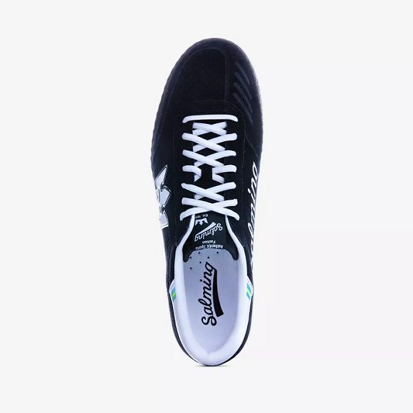 Black / White Salming Ninetyone Men's Sneakers | IE-918264