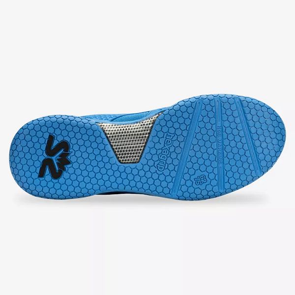 Blue / Black Salming Hawk Court Men's Squash Shoes | IE-371286