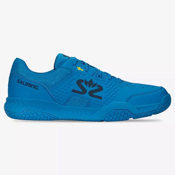 Blue / Black Salming Hawk Court Men\'s Squash Shoes | IE-371286