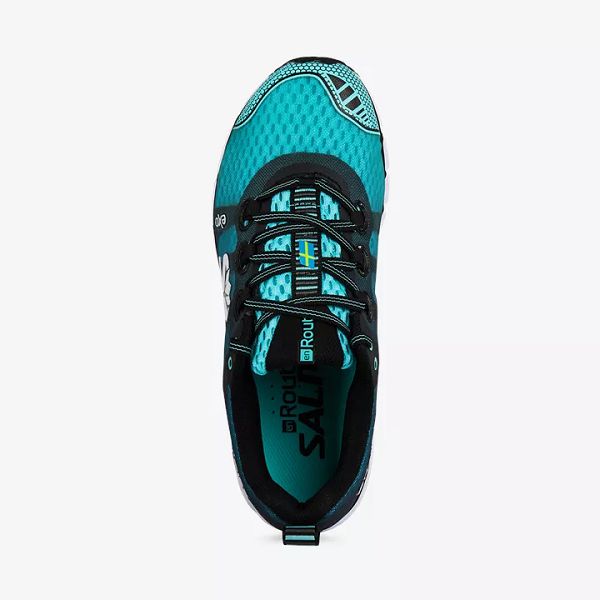 Blue / Black / White Salming Enroute 2 Women's Running Shoes | IE-671345