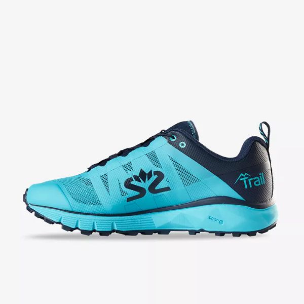 Blue / Navy Blue Salming Trail 6 Women's Trail Shoes | IE-907153