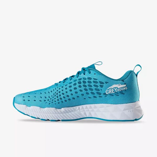 Blue / White Salming Greyhound Women's Running Shoes | IE-607142