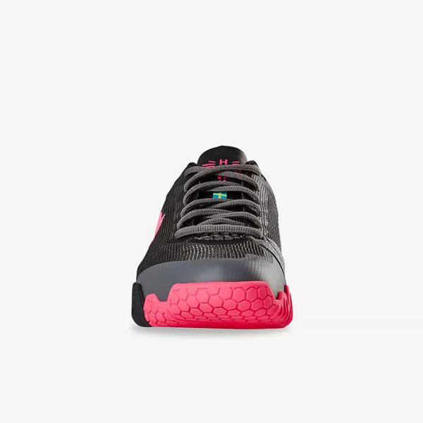 Grey / Black / Pink Salming Hawk Women's Squash Shoes | IE-265830