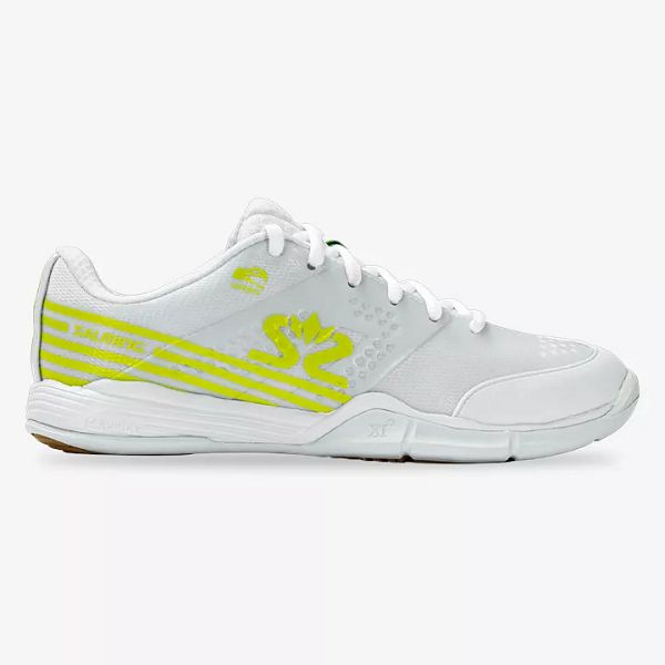 Grey / Yellow / Green Salming Viper 5 Women\'s Squash Shoes | IE-98421