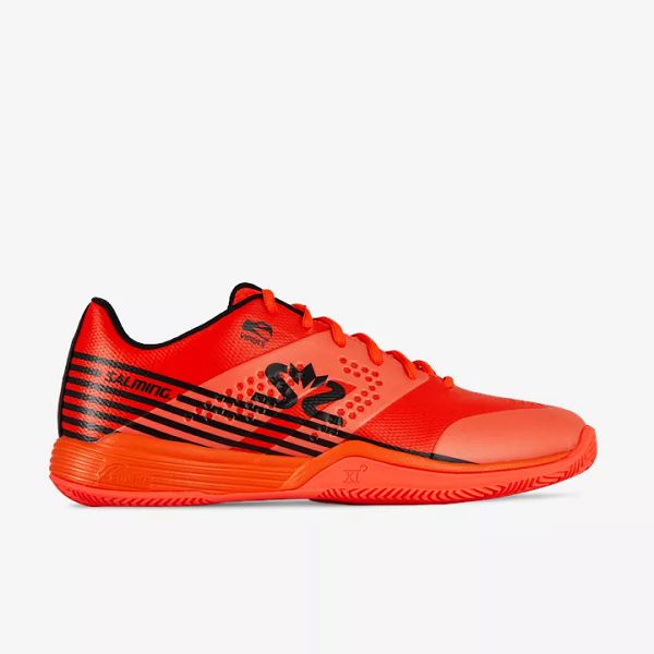 Orange / Red / Black Salming Viper 5 Padel Women\'s Squash Shoes | IE-671209