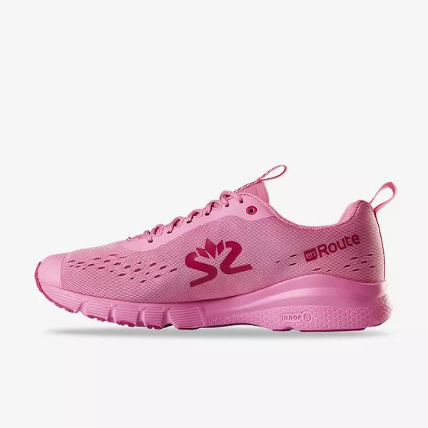 Pink Salming Enroute 3 Women's Running Shoes | IE-281946