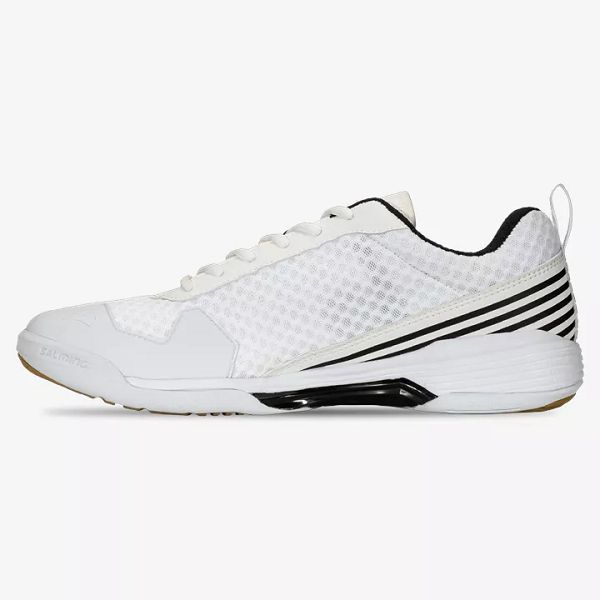 White / Black Salming Viper Sl Men's Squash Shoes | IE-723089