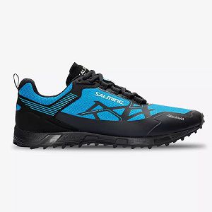 Black / Blue Salming Ranger Women's Trail Shoes | IE-407951