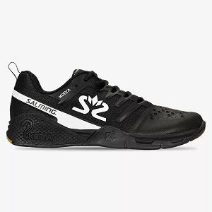 Black / White Salming Kobra 3 Men's Squash Shoes | IE-821607