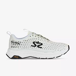 White / Black Salming Greyhound Women's Running Shoes | IE-652341